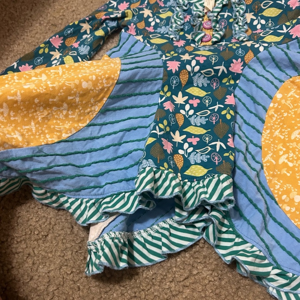 Matilda Jane patterned long sleeve top/dress - Picture 4 of 5